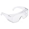 3M Safety Glasses, OTG Gray Polycarbonate Lens, Uncoated, 20PK TGV01-20 - alternate 1